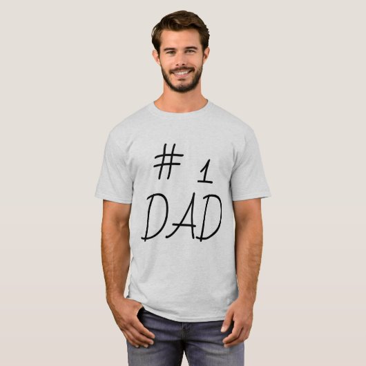 # 1 Vater Shirt - Funny Father Gift (Vorne ganz)