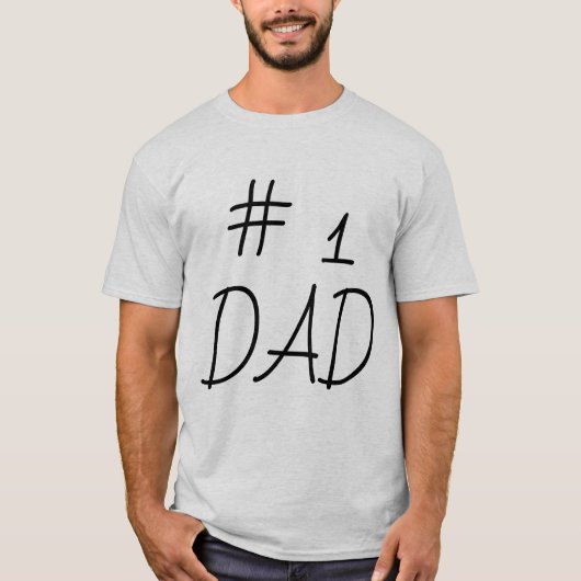 # 1 Vater Shirt - Funny Father Gift (Vorderseite)