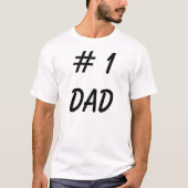 # 1 Vater Shirt - Funny Father Tee Shirts (Vorderseite)