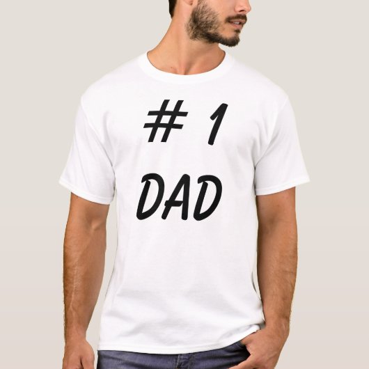 # 1 Vater Shirt - Funny Father Tee Shirts (Vorderseite)