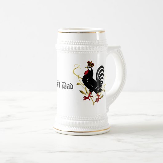 #1 Vater Stein Bierglas (VorderseiteRechts)