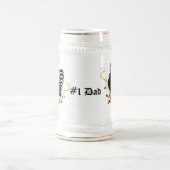 #1 Vater Stein Bierglas (Mittel)