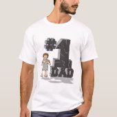 #1 Vater T - Shirt (Vorderseite)
