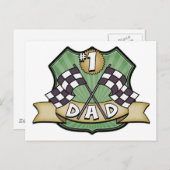 1. Vater Vatertagsrennen Postkarte (Vorne/Hinten)