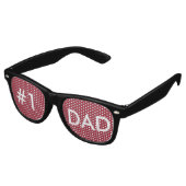 1. VATER Vathers Day, Geburtstag, Special GLASSEN Sonnenbrille (Schrägansicht)