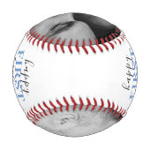 1. Vatertag Foto Baseball (Rückseite)