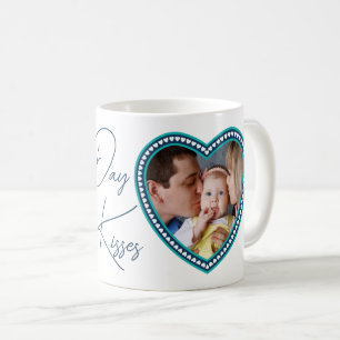 1. Vatertag, Liebe & Kisses Kaffeetasse