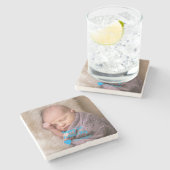 1. Vatertag Steinuntersetzer (Seitenansicht)