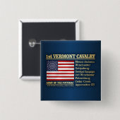 1. Vermont Cavalry (BH) Button (Vorne & Hinten)