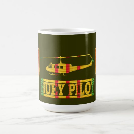 1. VersuchsTasse der Signal-Brigaden-UH-1 Huey Kaffeetasse (Mittel)