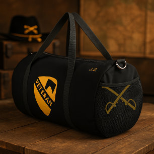 1. Veteranen-Tribut der Kavalleriedivision in Schw Duffle Bag