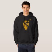 1. Veteranentribut der Kavalleriedivision in Schwa Hoodie (Vorne ganz)