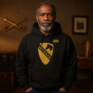 1. Veteranentribut der Kavalleriedivision in Schwa Hoodie