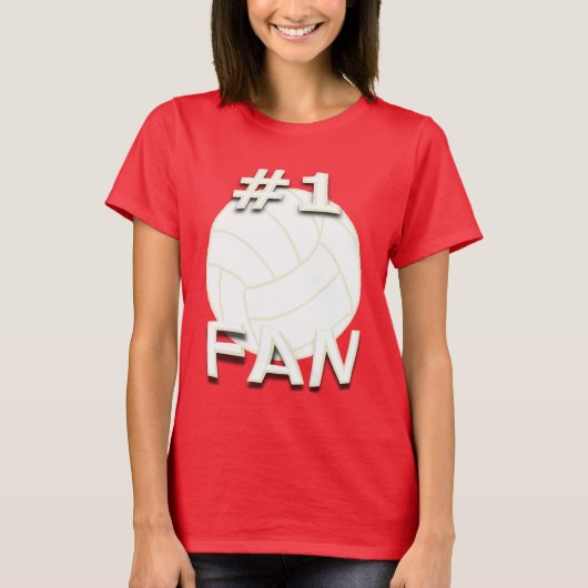 1. Volleyball-Fan-T - Shirt (Vorderseite)