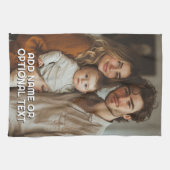 1 Vollständiges Foto und einfache Textvorlage Geschirrtuch (Horizontal)