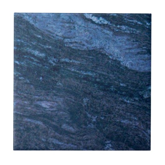 1 von 2 reichen blauen Imitaten Granite Repro Fiel Fliese (Vorderseite)