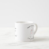 1 von 7 Vätern Jokes Espresso Cup Espressotasse (Vorderseite Rechts)