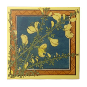 1 von 8 repro Viktorianisch Maw Blumenübertragwar Fliese