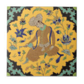 1 von Pair Turbaned Men Repro Antique Persian Fliese (Vorderseite)