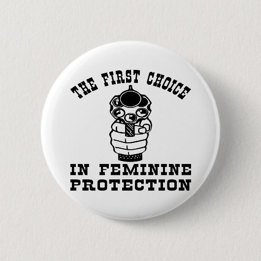 1. Wahl im weiblichen Schutz, ein Gewehr Button (Vorderseite)