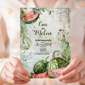 1. Watermelon Geburtstag Einladung
