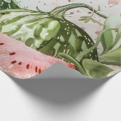 1. Watermelon Geburtstag Geschenkpapier (Ecke)