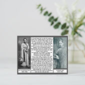 1. weibliche Ärzte Indien Rukmabai Anandi Joshi Postkarte (Stehend Vorderseite)