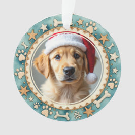 1. Weihnachten 2-seitiger Pawfect Erstes Weihnacht Ornament