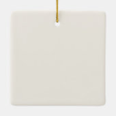 1. Weihnachten als Familie der 5 Keramikornament (Rückseite)