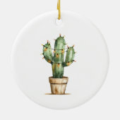 1. Weihnachten als Familie von Three Cowboy Keepak Keramik Ornament (Hinten)