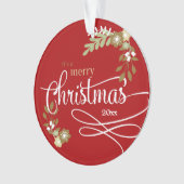 1. Weihnachten als großer Bruder benutzerdefiniert Ornament (Vorderseite)