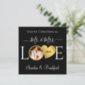 1. Weihnachten als Herr Newlyweds (Stehend Vorderseite)