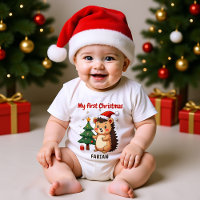 🎄1. Weihnachten, benutzerdefinierter Text, Holly