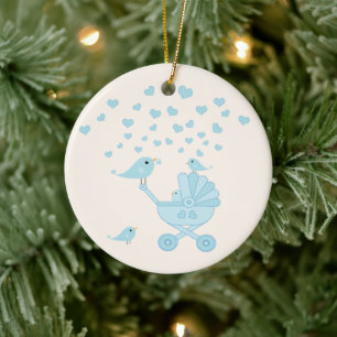 1. Weihnachten Keramik Ornament
