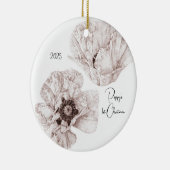 1. Weihnachten Keramik Ornament (Rechts)