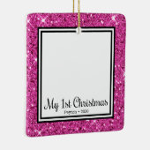 1. Weihnachten Keramikornament (Rechts)