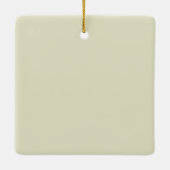 1. Weihnachten New Zuhause Housewarming NewWeds Keramikornament (Rückseite)