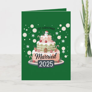 1. Weihnachten Verheiratet 2025   Festlicher Weihn Karte