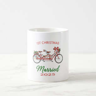 1. Weihnachten Verheiratet 2025   Frisch Vermählte Kaffeetasse