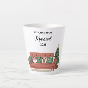 1. Weihnachten Verheiratet 2025   Süße Gemütliche  Milchtasse