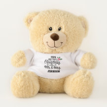 1. Weihnachten Verheiratet als Mr. und Mrs. Teddy