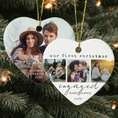 1. Weihnachten Verlobt Minimal 4 Foto Herzlich Wil Keramik Ornament