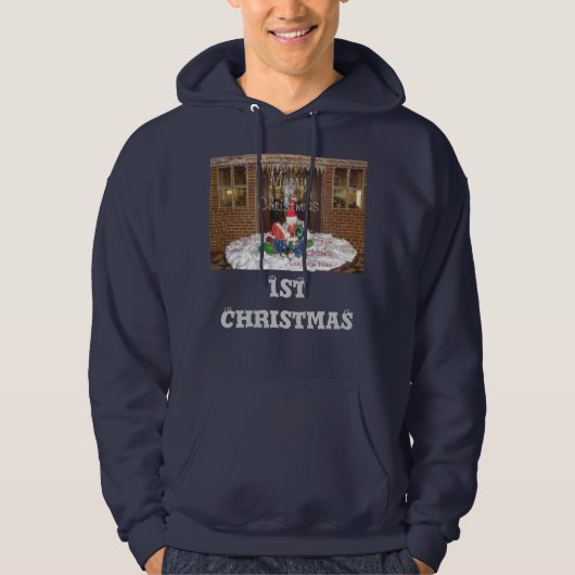 1. Weihnachten weg von der Zuhause Inspiriert Cool Hoodie (Vorderseite)