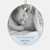 1. Weihnachtsfeier Nephew Personalisierte Ornament (Links)