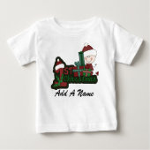 1. Weihnachtskind im Strumpf Baby T-shirt (Vorderseite)