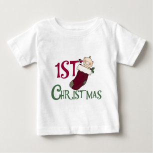1. Weihnachtskind im Strumpf Baby T-shirt