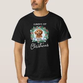 1. Weihnachtskranz Cavapoo Cavadoodle T-Shirt