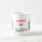 1. Weihnachtslieder Gelbe Labrador Labrador Retrie Kaffeetasse (Mittel)