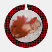 1. Weihnachtsmeemaw Pawpaw Foto Ornament Aus Metall (Rückseite)