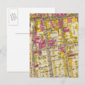 1 Weiße Ebenen Postkarte (Vorne/Hinten)